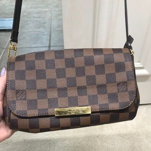 Authentic LV favorite pm damier